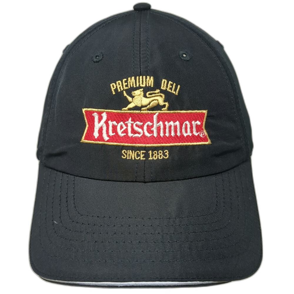 CORE365 Baseball Cap Black One Size Kretschmar Premium Deli Lion Embroidered hat